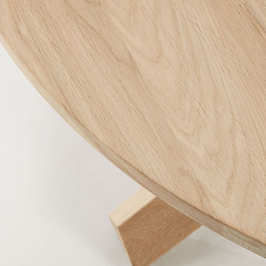 Bàn ăn NORI, D120cm, bằng gỗ