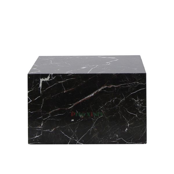 ĐÔN VUÔNG LỚN ĐÁ MARBLE BLACK RED ĐEN ĐỎ