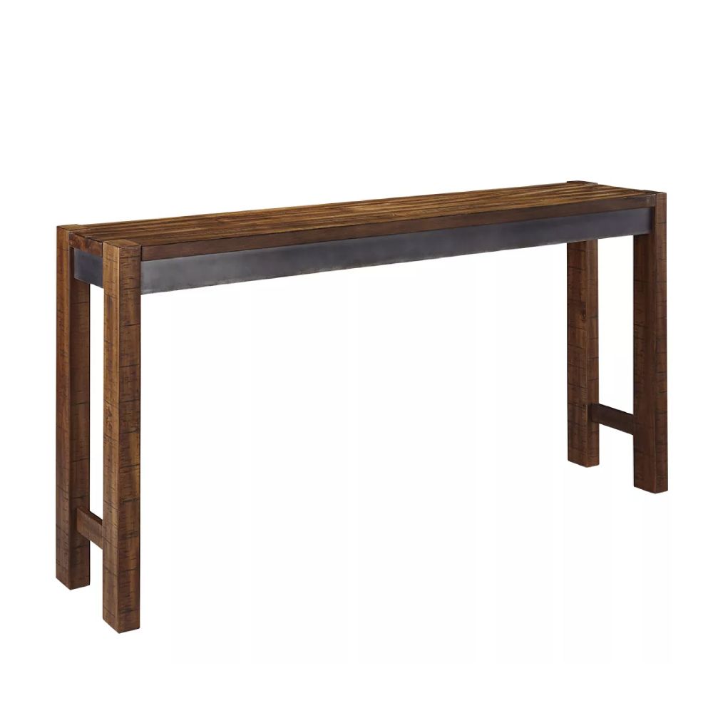 Bàn trang trí, gỗ 1832.1mm W x 409.7mm D x 911.35mm H, xám nâu, Vint
