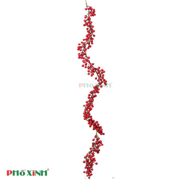 Dây trái đỏ 1m  Noel