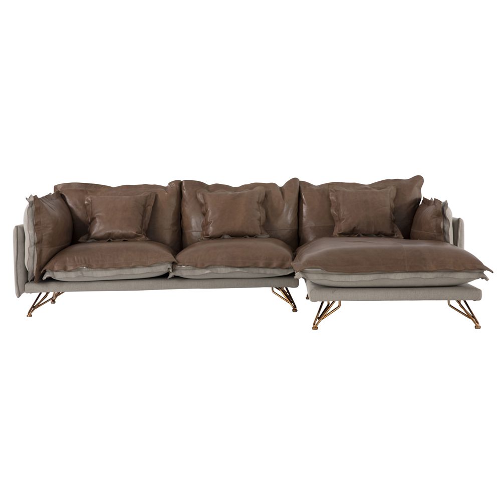  Sofa góc trái nhìn vào, PU đệm 