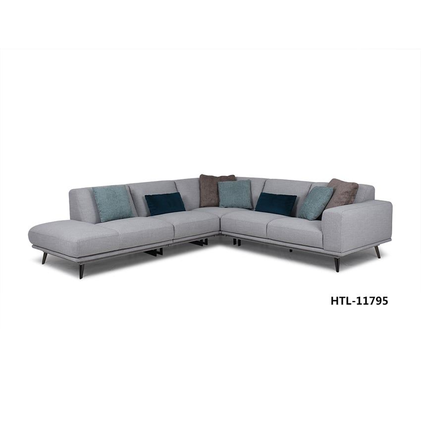 Sofa góc, Vải màu FAB-TLT-24 (2.5ER+SQC+1.25AL+1.25ELT)