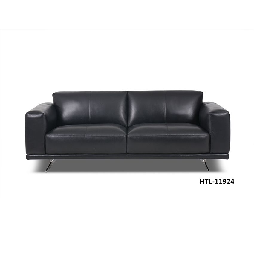 Sofa băng 2.5, 100% Da màu xanh rêu (NC-371E)