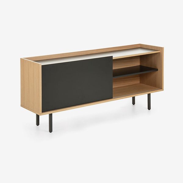 Kệ TT LISH, 155*70cm, gỗ sồi, mdf xử lý mờ
