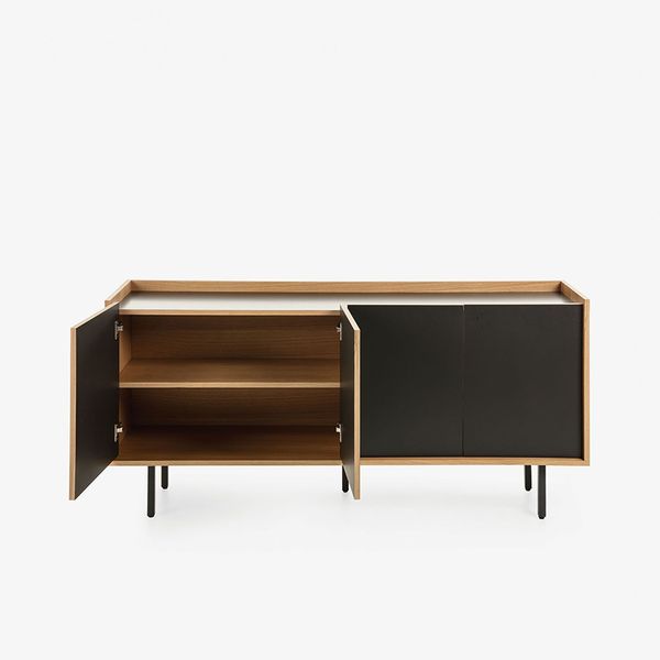 Kệ TT LISH, 170*80cm, gỗ sồi, mdf xử lý mờ