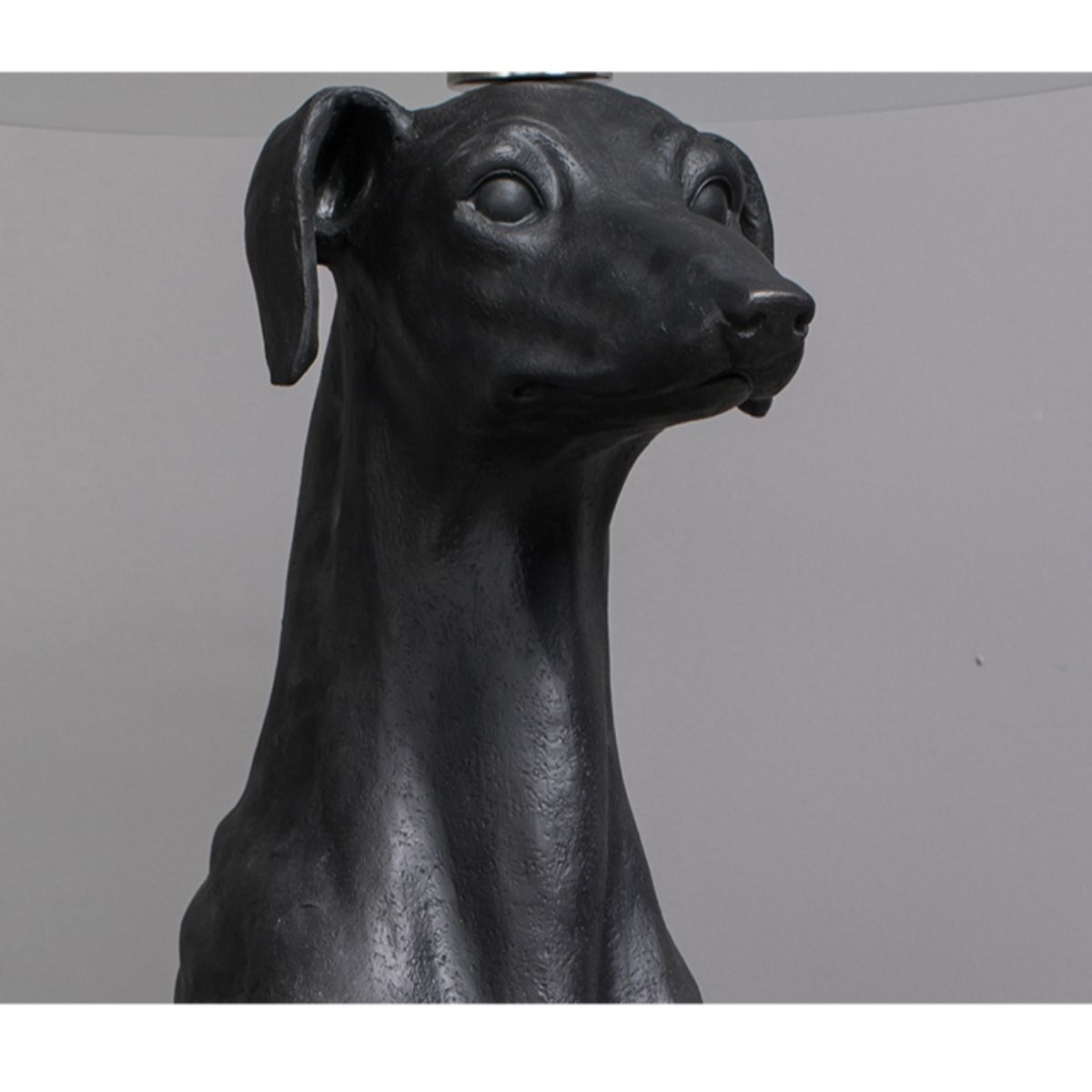 Tượng con chó và mâm để đồ, nhựa composite, 45.6*25.6*74.5CM