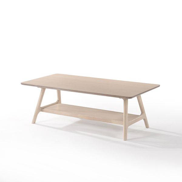 BÀN ĂN GỖ WHITE OAK MÀU WHITE WASH 2179