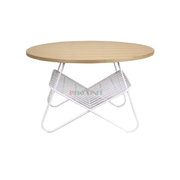 Bàn Salon Gỗ Nature Oak/ Trắng