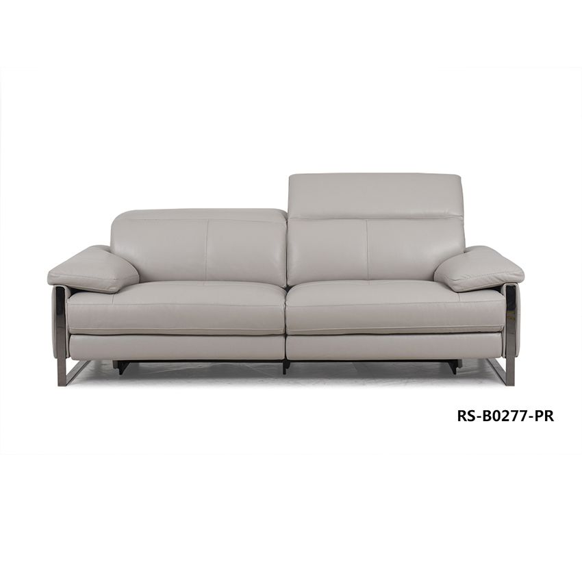 Sofa băng 2.5 da 100%, màu xám ( NC-946B), 2.5S2U
