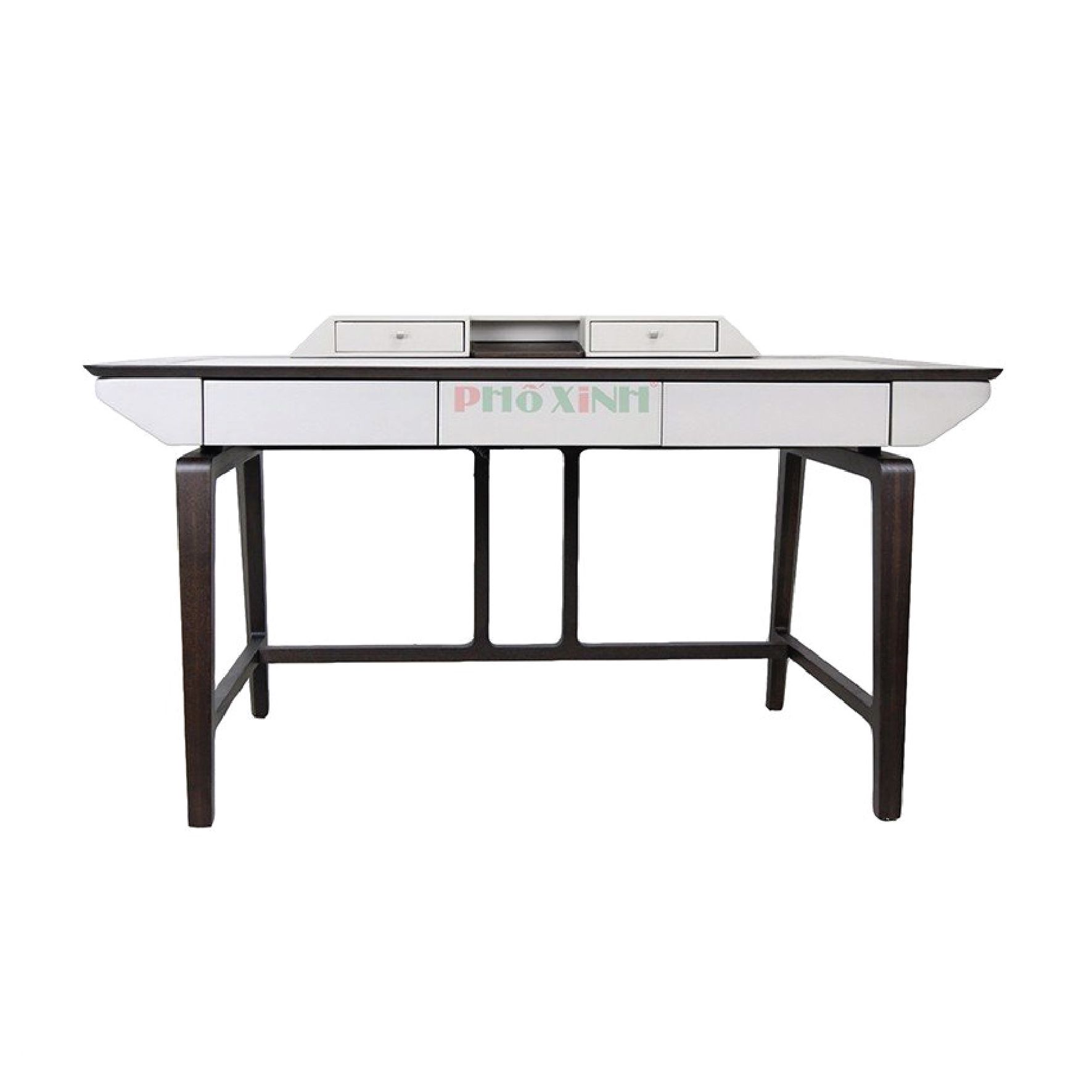 BÀN LÀM VIỆC GỖ OAK DA XÁM