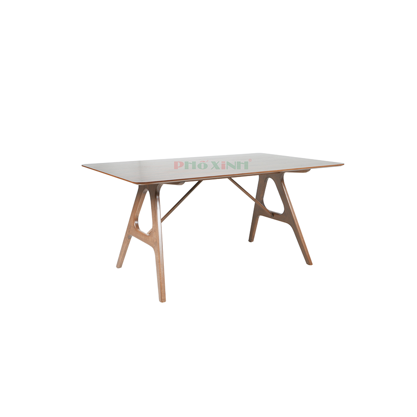 Bàn ăn, Gỗ, L1600*D950*H750, Walnut (5592)
