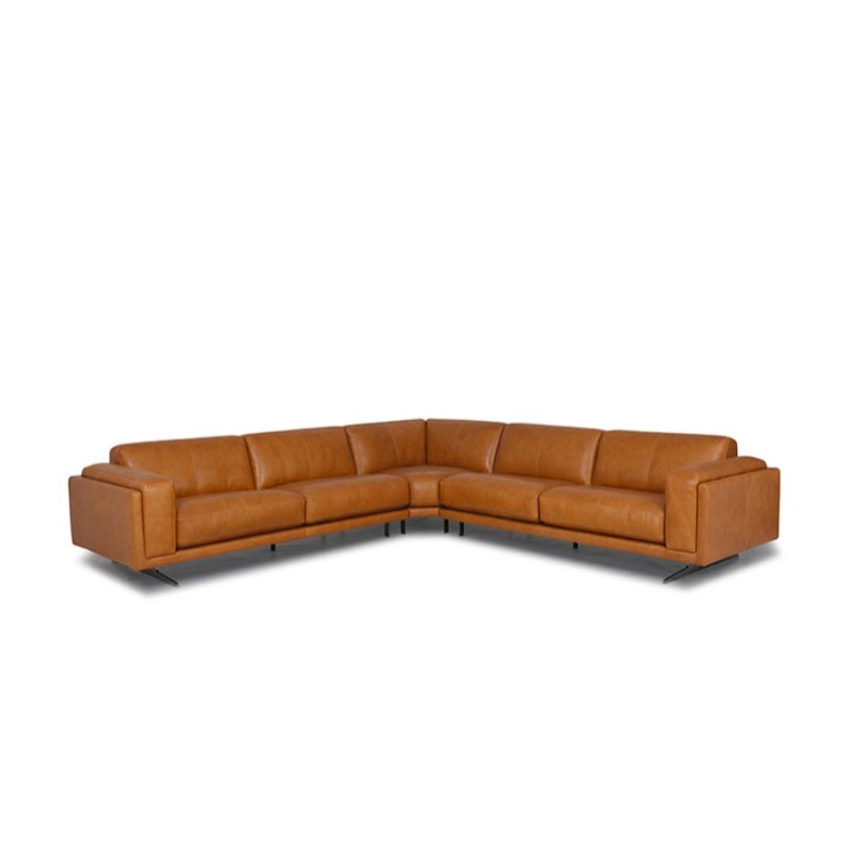 Sofa Góc,100% Da