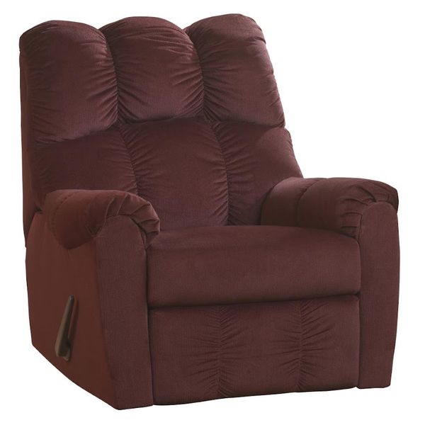 Sofa, Vải, băng 1, đa năng, màu Burgundy Cont