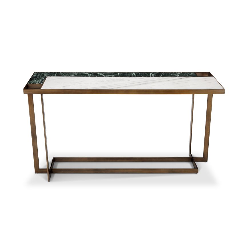  Bàn Console Đá Dark Green With Volakas Marble 