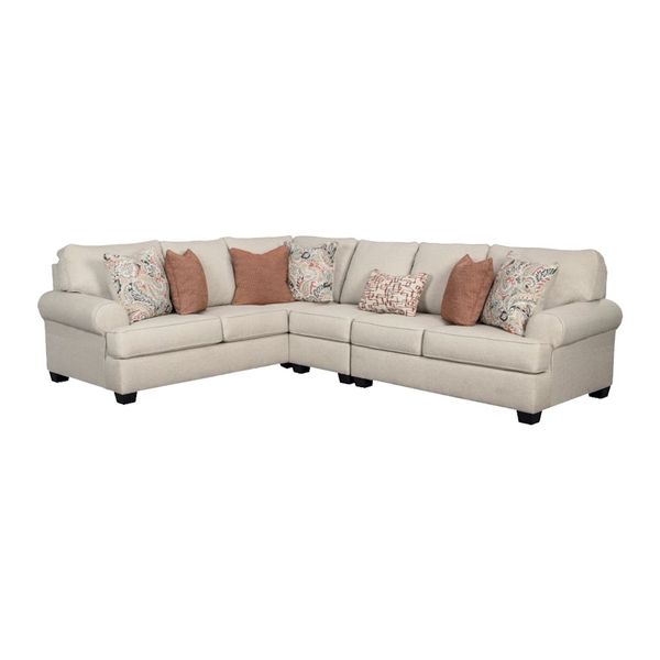 Sofa, góc, Vải, màu Linen, Vint