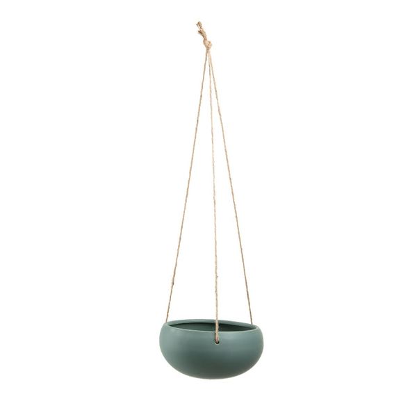 Bình LORENZO, 11cm, bằng sứ màu xanh dương đậm