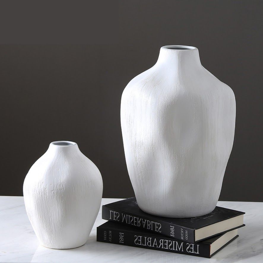 Bình ceramic, lõm tròn