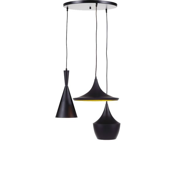 Đèn treo, KL 3 kiểu, đen vàng, VIN/CON
