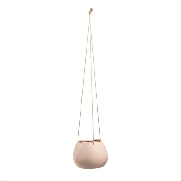Bình LORION, 14cm, bằng sứ màu hồng