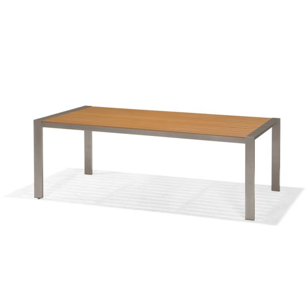 Bàn NT, gỗ CN, 214x97cm, 75h