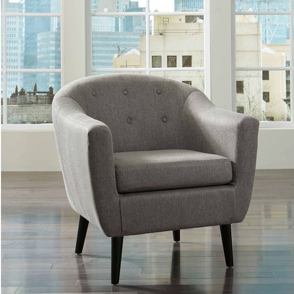 Ghế thư giãn 1, vải, màu Charcoal