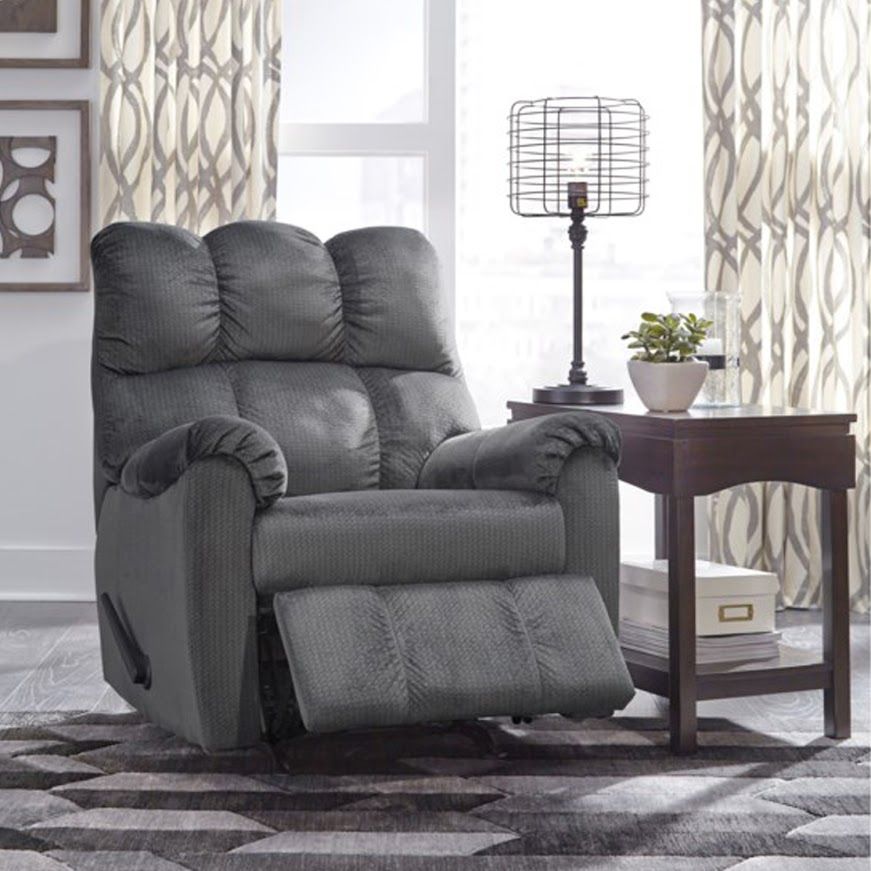 Ghế thư giãn đa năng, polyester, màu Charcoal