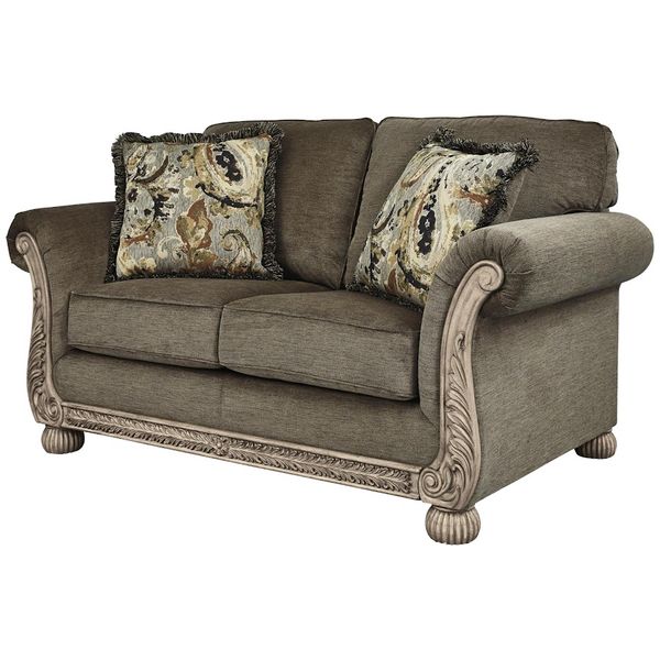 Sofa băng 2, vải, màu Coffee, Tradi