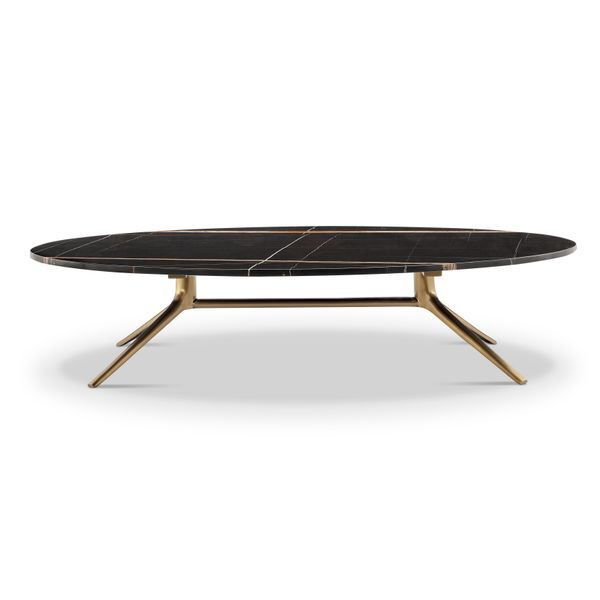 Bàn Salon Đá Laruen Black Gold Marble
