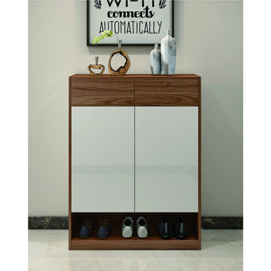 Tủ giày, 3 cửa màu giả đá, gỗ, 1056*350*1044mm