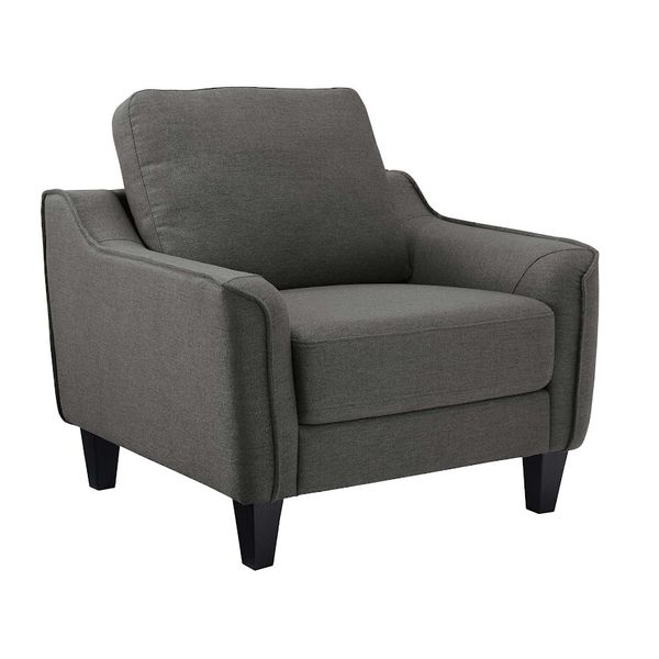 Sofa, Vải, băng 1, Grey, Contem