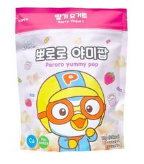 Bánh Ăn Dặm Pororo Vị Sữa Chua Mix Dâu Tây (10g) 6M , Hàn Quốc