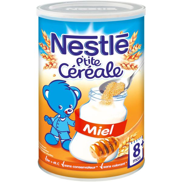 Bột Pha Sữa Nestle vị Mật Ong 400gr (6T), Pháp