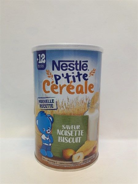 Bột Pha Sữa Nestle vị Bích Qui, Hạt Phỉ 12T 400g, Pháp