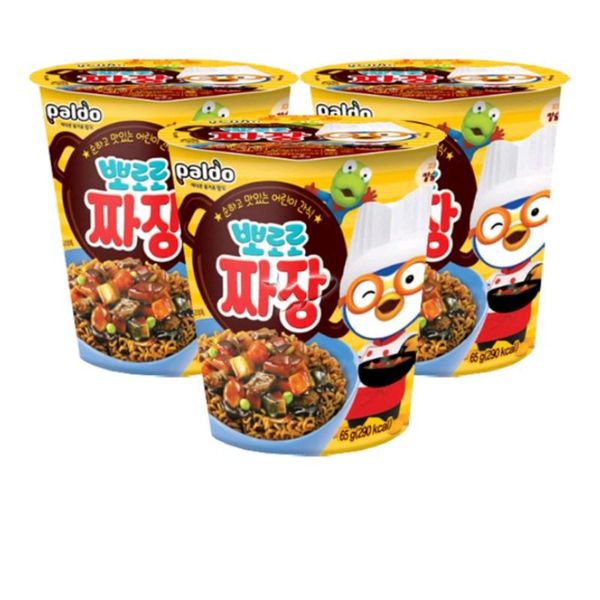 Mì Tương Đen Paldo Pororo (65g), Hàn Quốc