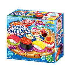 Bột Làm Bánh Kracie Popin Cookin Happy Sushi House, Nhật