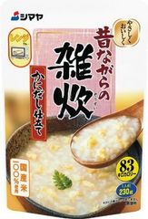 Cháo Shimaya vị Thịt Cua Miso, Trứng 230gr, Nhật