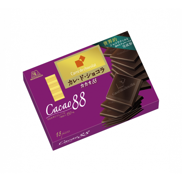 Socola Cacao 88 Carré De Chocolat Morinaga (18 Viên), Nhật