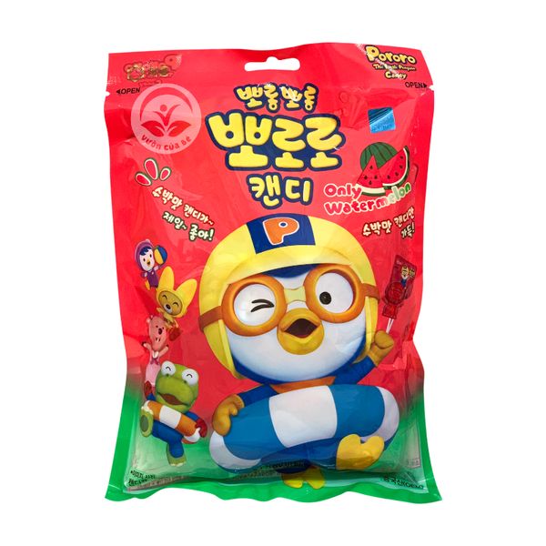 Kẹo Mút Pororo Vị Dưa Hấu (132g) 12 Cây, Hàn