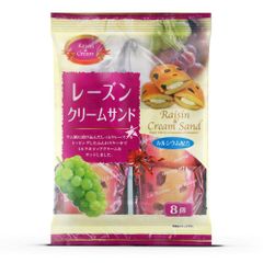 Bánh Bông Lan Cuộn Yamauchi Seika Raisin & Cream Sand 8c