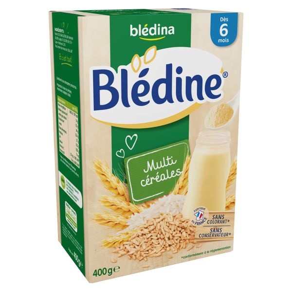 Bột Pha Sữa Bledina vị Ngũ Cốc 400g (6T), Pháp