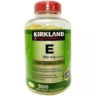 Viên Uống Vitamin E400 I.U. Kirkland 500 viên, Mỹ