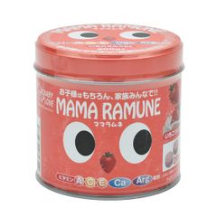 Vitamin cho Bé Biếng Ăn Mama Ramune 200V Vị Dâu, Nhật