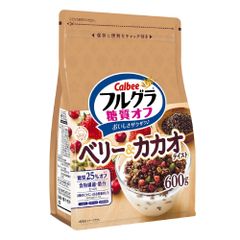 Ngũ Cốc Calbee Vị Dâu, Bí Đỏ, Nam Việt Quất, Cacao 600g