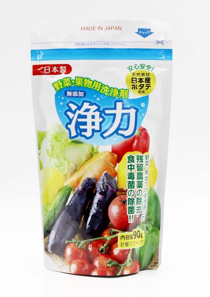 Bột Rửa Rau Củ, Thịt Cá Chiết Xuất Từ Vỏ Sò Jyoriko 100g, Nhật