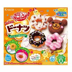 Bột Làm Bánh Kracie Popin Cookin Ăn Liền (Donut Hình Gấu) 38g, Nhật