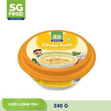 Cháo Tươi Baby SG Food Gà Thảo Mộc Và Hạt Sen 240g