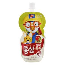 Hồng Sâm Pororo vị Táo 100ml