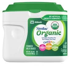 Sữa Bột Similac Advance Organic 658gr (0-12th), Mỹ