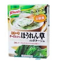 Súp Knorr Ajinomoto Kem Bó Xôi 3 gói, Nhật