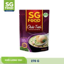 Cháo Tươi SG Food Cá Lóc Cải Bó Xôi 270g